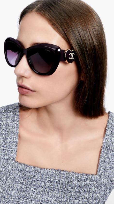 chanel heart mirror sunglasses|chanel sunglasses real.